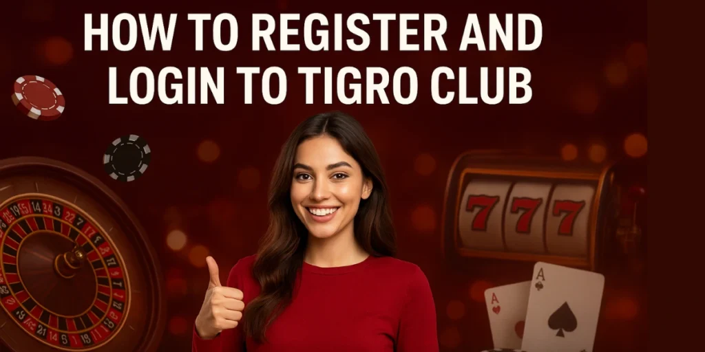 How to Register and Login to Tigro Club