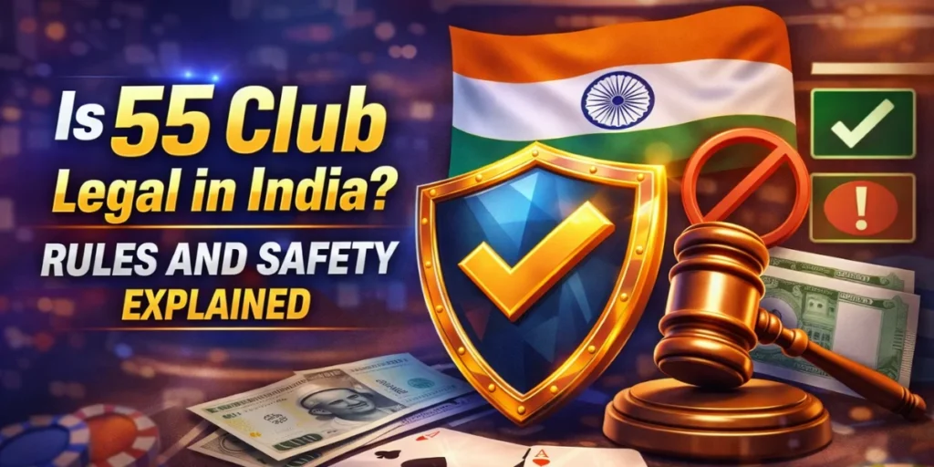 Is 55 Club Legal in India